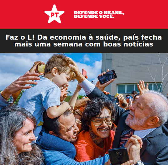 Em mais uma etapa do processo de reconstrução nacional, governo Lula garante novas conquistas ao povo brasileiro. Confira 